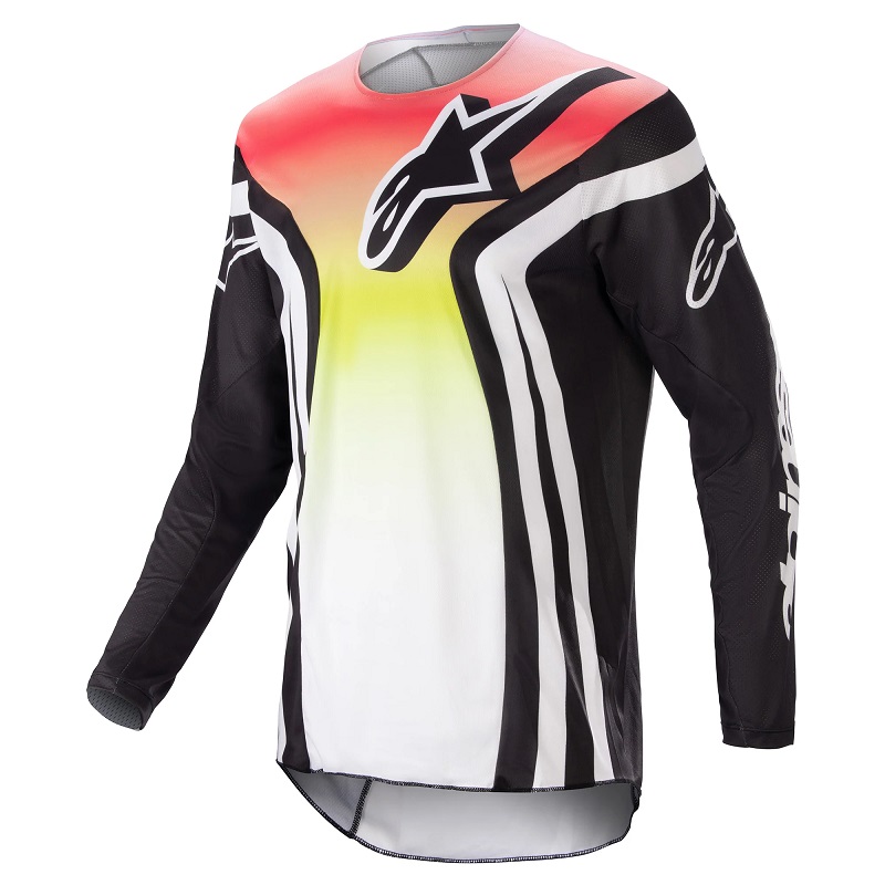 Alpinestars Racer Semi Jersey Schwarz Mehrfarbig Größe XL