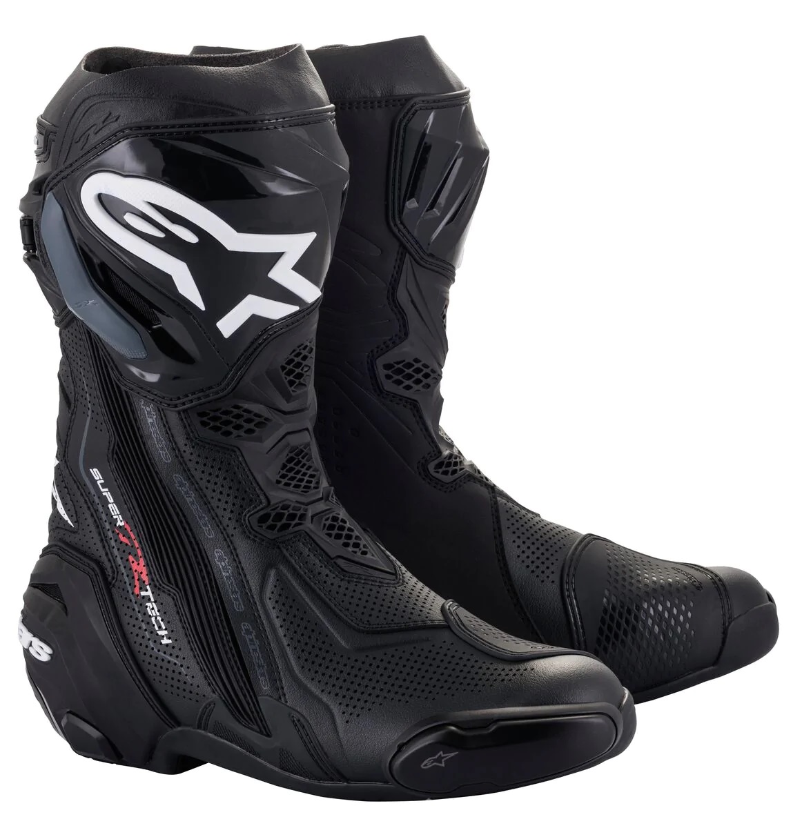 Alpinestars Supertech R Vented Schwarz Stiefel Größe 41