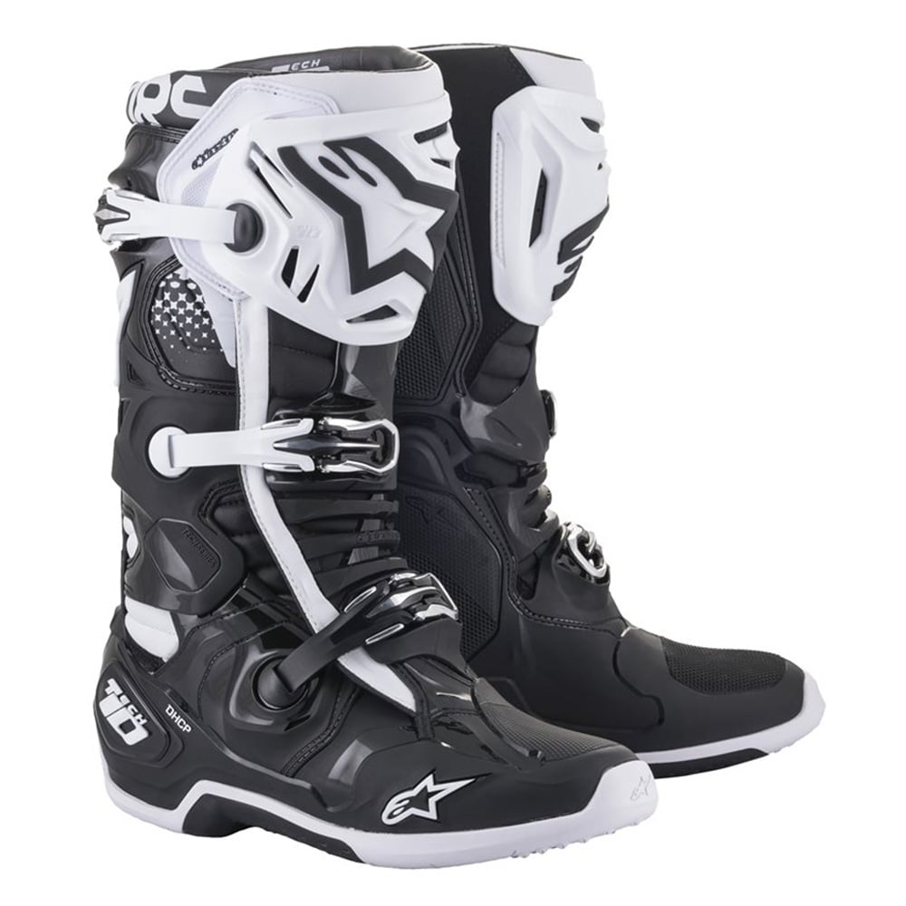 Alpinestars Tech 10 Boots Black White Taille US 10