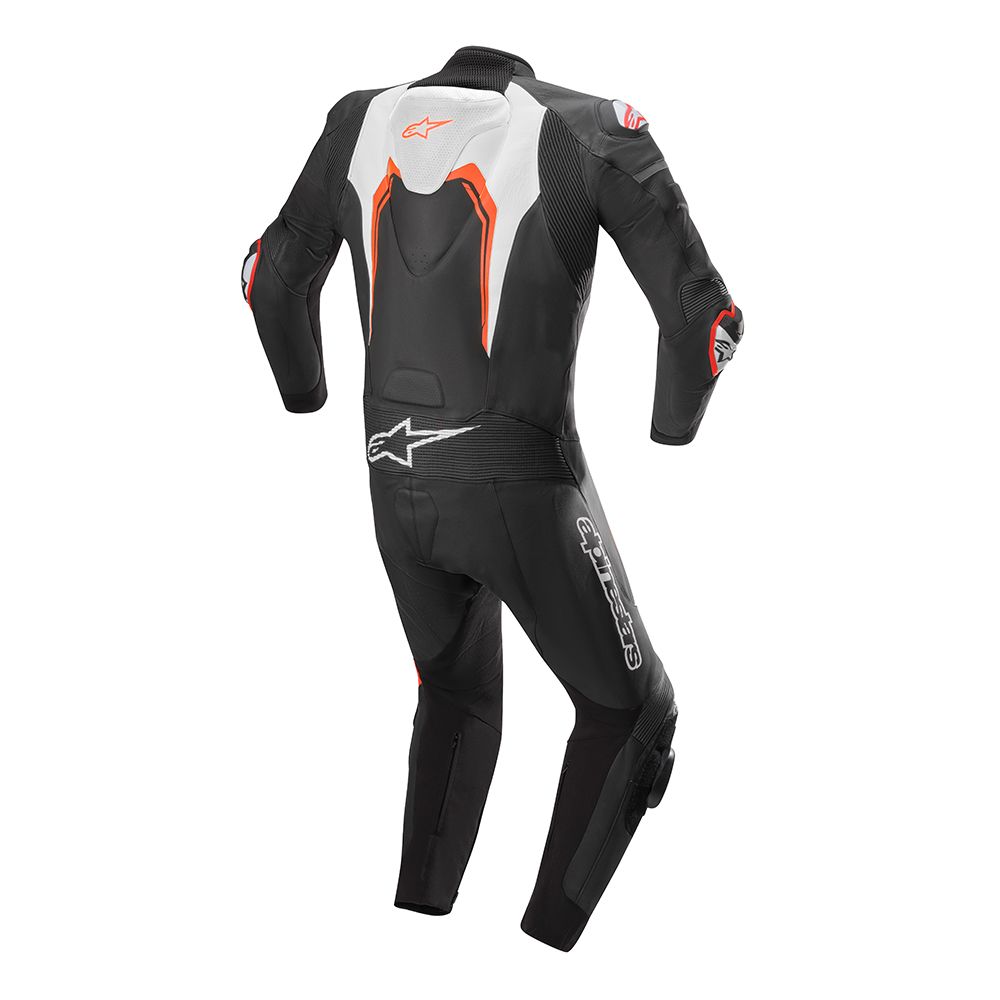 ALPINESTARS MOTEGI V3 BLACK RED FLUO WHITE 1 PIECE MOTORCYCLE SUIT male