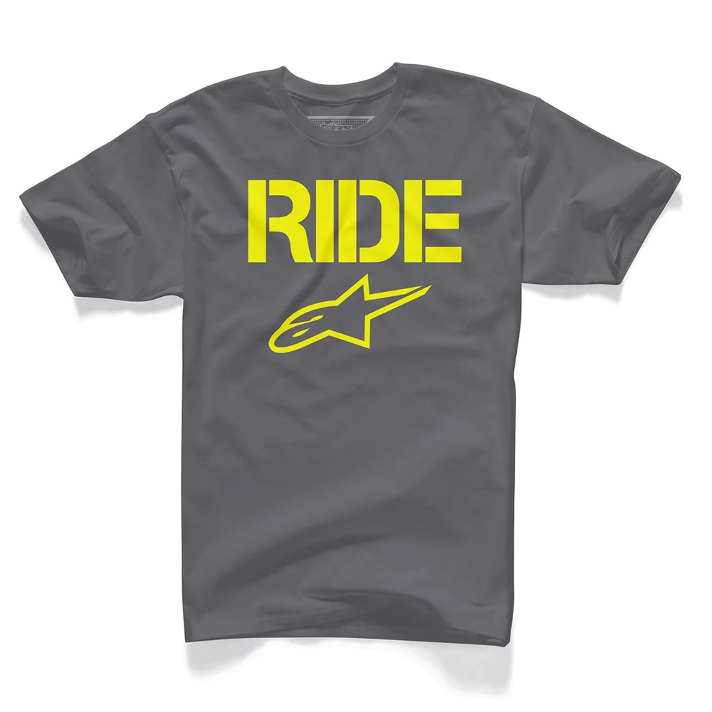 Alpinestars Ride Solid Tee Charcoal Size 2XL