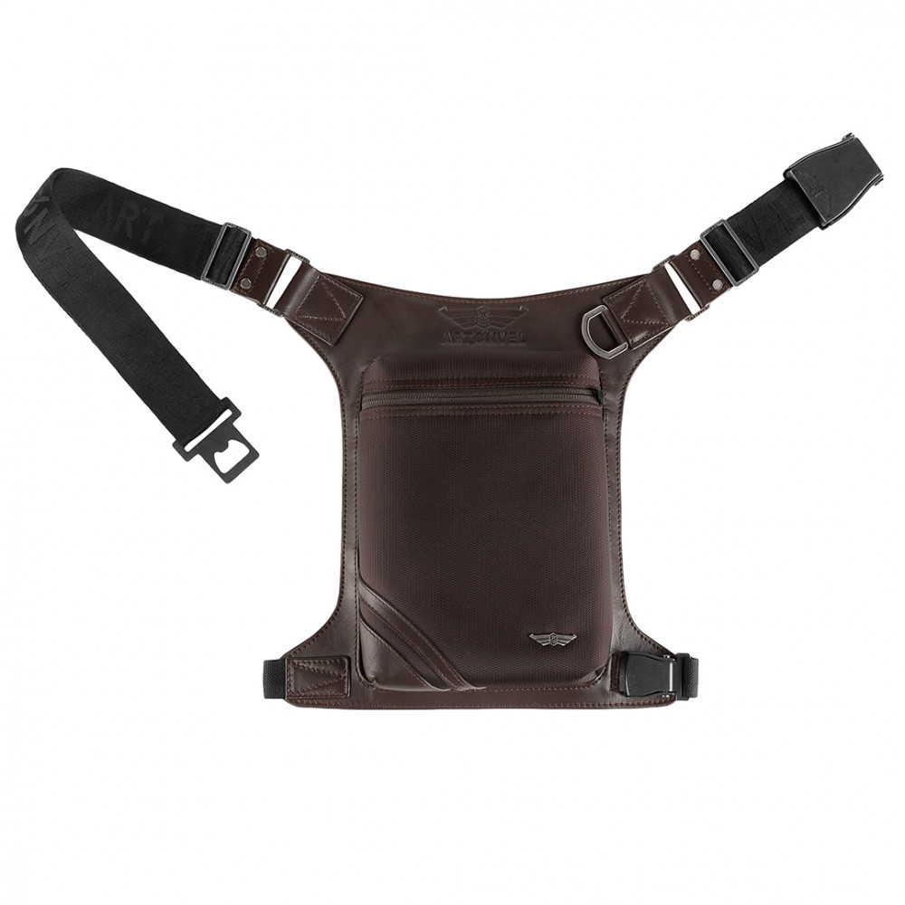 Artonvel Original Entièrement Marron Sacoche de Jambe unisex N