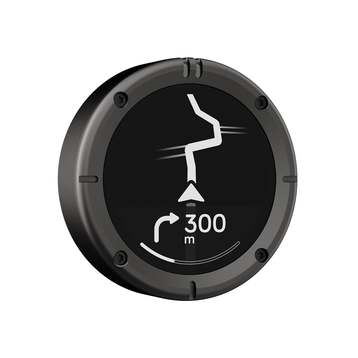 Beeline Moto II Gunmetal Grey - Metal Navigation System Größe