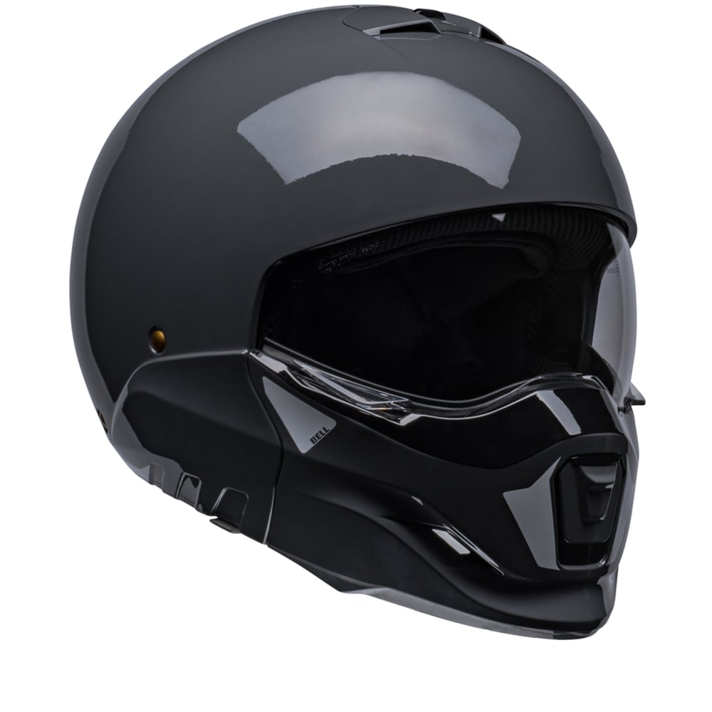 Bell Broozer Duplet Solid Gloss Nardo Gray Modular Helmet Size M