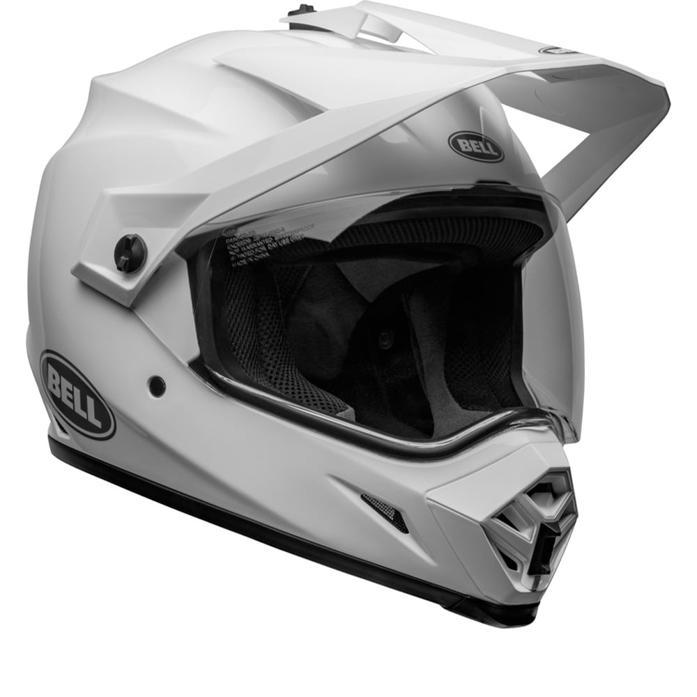 Bell MX-9 Adventure MIPS Solid White Adventure Helmet Size 2XL