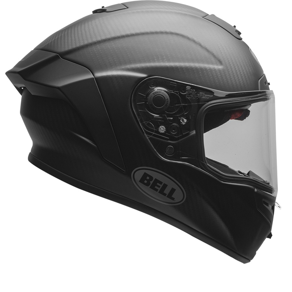 Bell Race Star DLX Flex Solid Matte Black Full Face Helmet Size XL