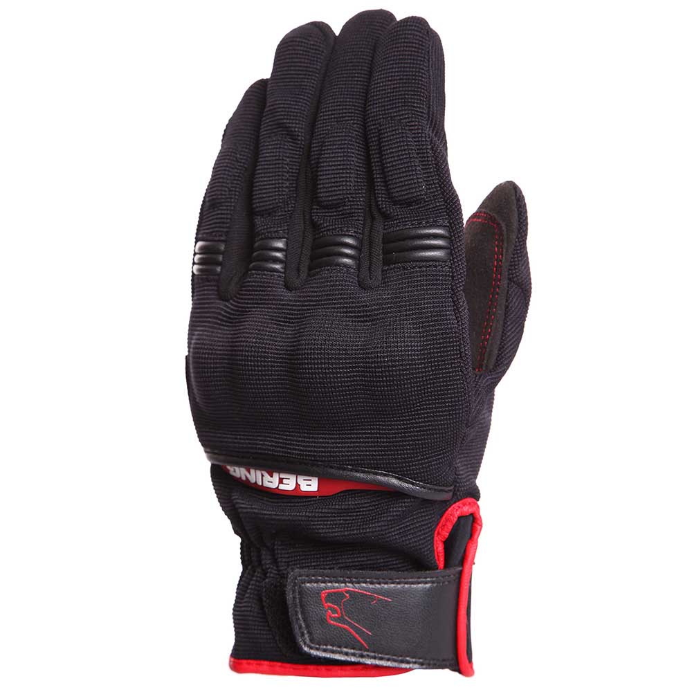 Bering Fletcher Gants Moto Tex Noir Rouge 8