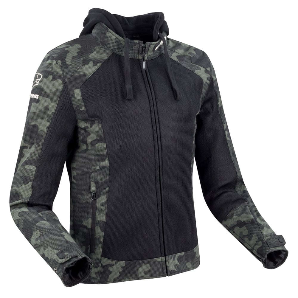 Bering Zenith Schwarz Camo Jacke Größe S