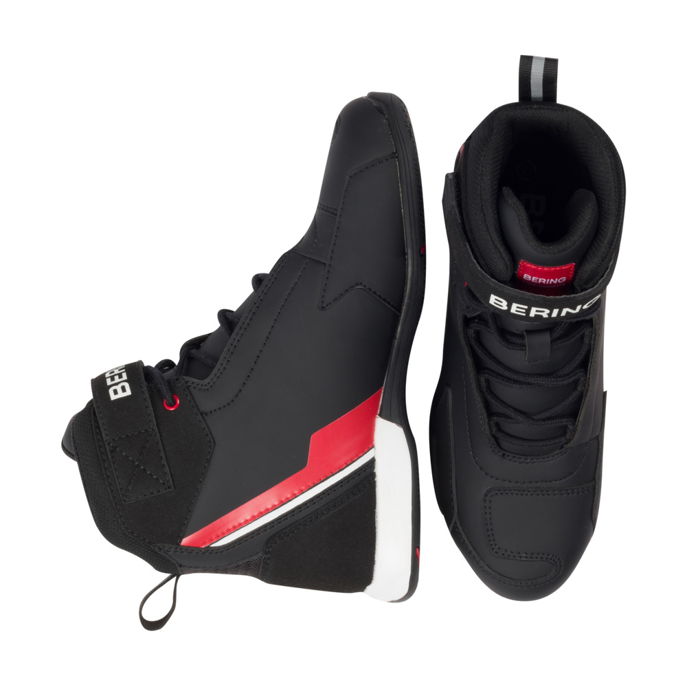 Bering Damen Sneaker Jag Schwarz Weiß Rot Größe 40