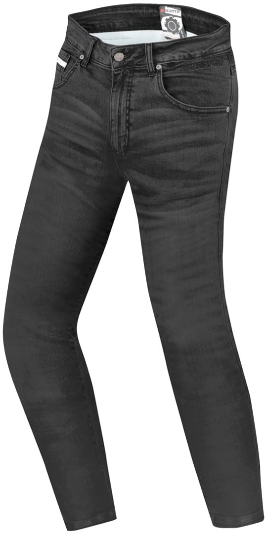 Bogotto Atherorock Schwarz Motorrad Jeans Größe W28/L32