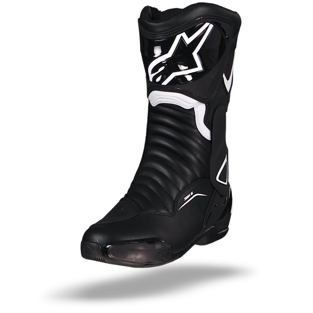 Alpinestars SMX-6 V2 Bottes De Moto Noir Blanc 45