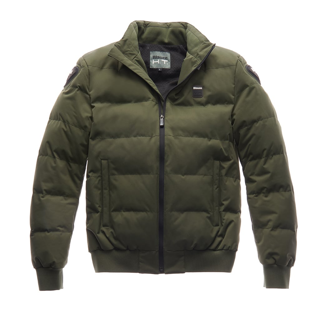 Blauer College Solid Grün Jacke Größe S