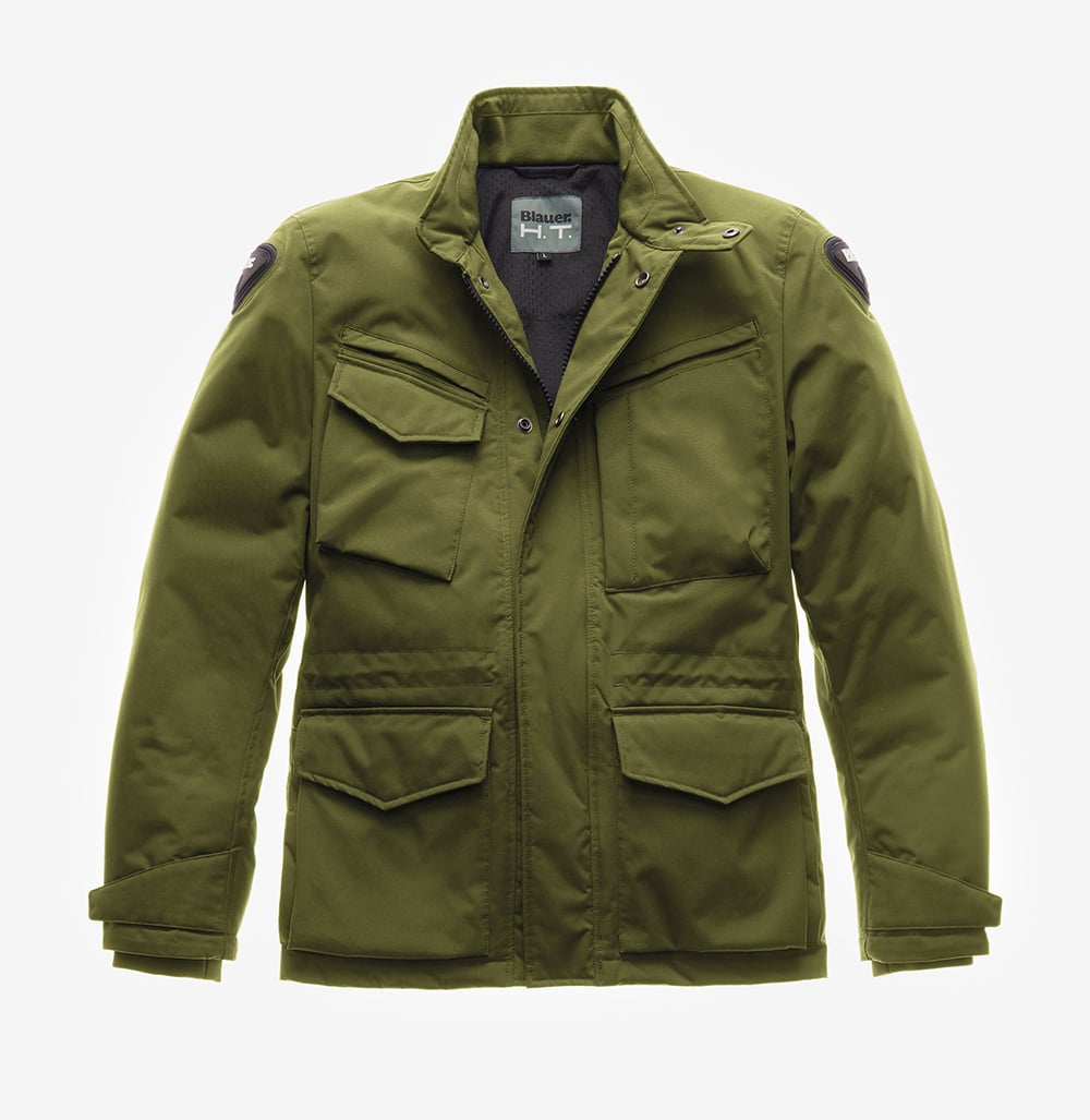 Blauer Ethan Winter Solid Grün Jacke Größe S