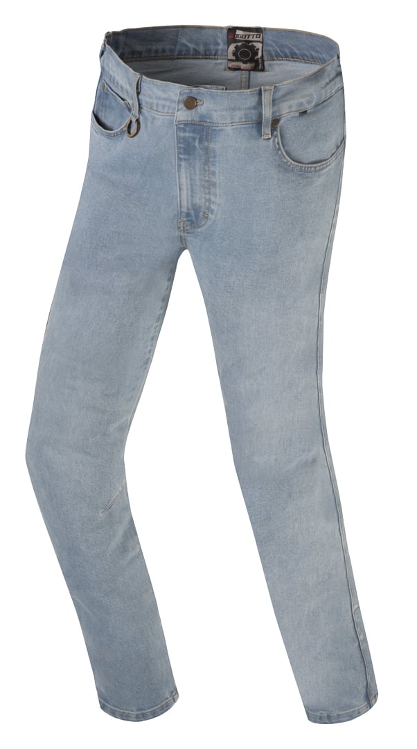 Bogotto Jokisu Hellblau Motorrad Jeans Größe W34/L32
