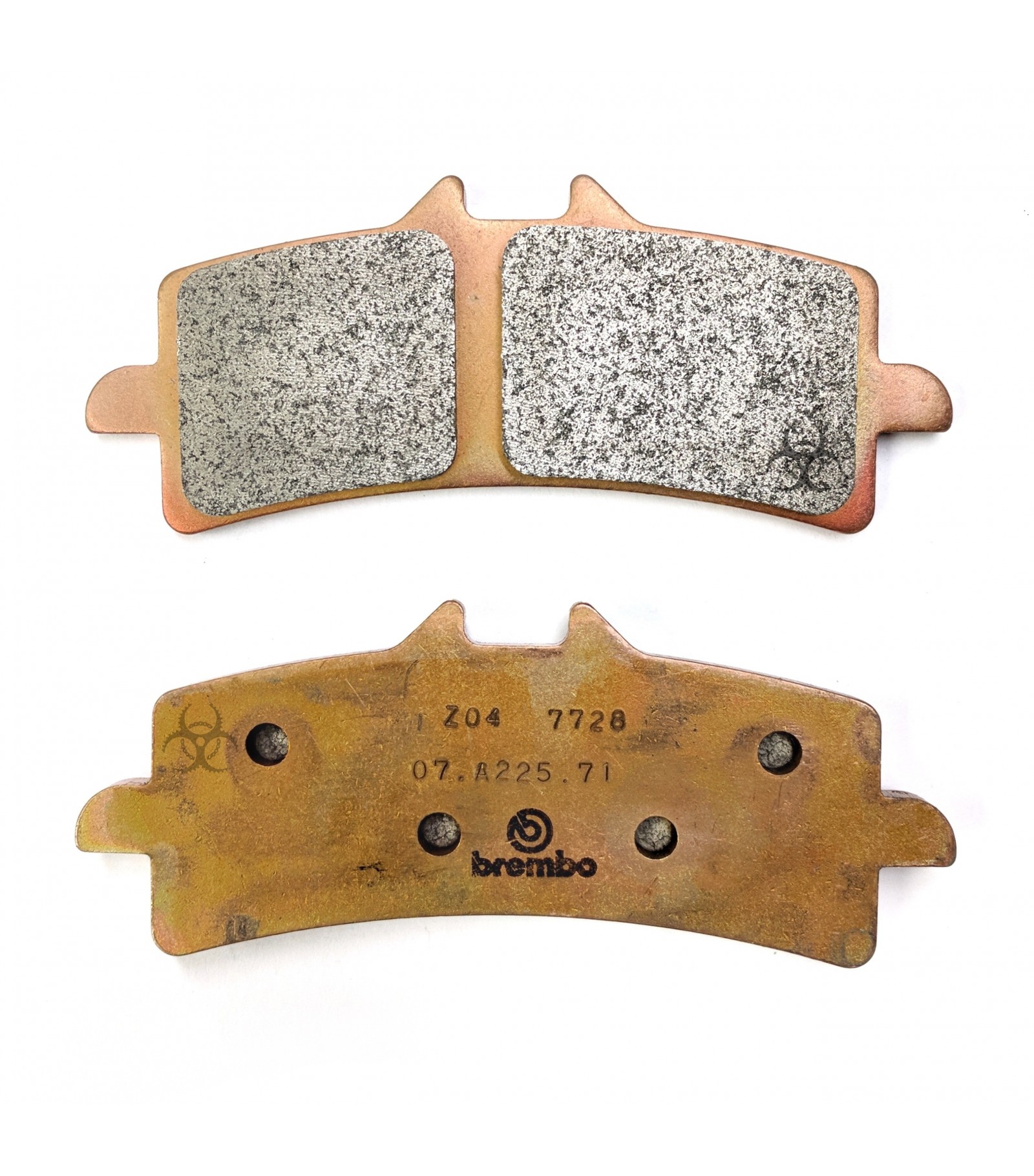 Image of Brembo Z04 Brake Pads Shape C