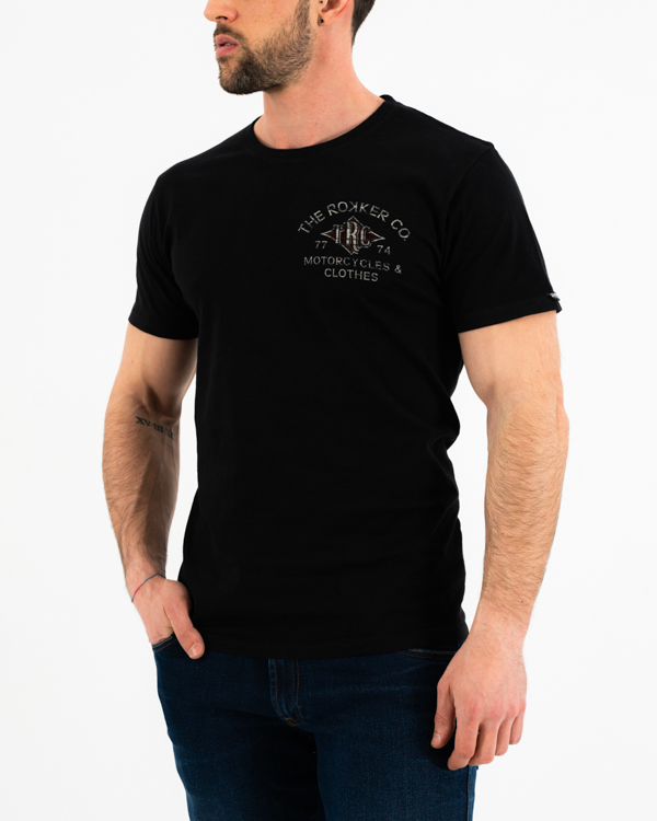 Rokker Tigers Black T-Shirt M