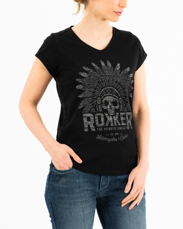 ROKKER Indian Bonnet Lady Black M