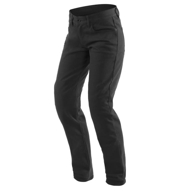 Dainese Casual Slim Lady Tex Black Motorcycle Pants 27