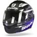 Shark Spartan 1.2 Adrian Parassol Mat Black Blue Silver KBS Full Face Helmet