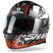 Shark Skwal 2 Noxxys Matt Black Red Silver KRS Full Face Helmet