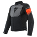 Dainese Air Fast Tex Jacket Black Gray Fluo Red