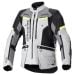 Alpinestars Bogotá Pro Drystar Jacket Ice Gray Dark Gray Yellow Fluo