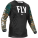 FLY Racing Kinetic Wave Jersey Black Rum
