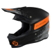 SHOT Furious Roll Black Orange Mat Offroad Helmet