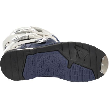 Acerbis X-Rock MM2 Grey Dark Blue Motocross Boots - Chromeburner