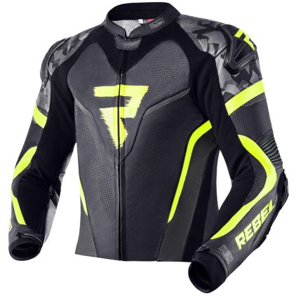 Rebelhorn Rebel Motorcycle Leather Jacket - Chromeburner