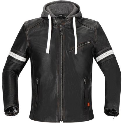 Richa Toulon Nero Giacca Pelle - Main Image