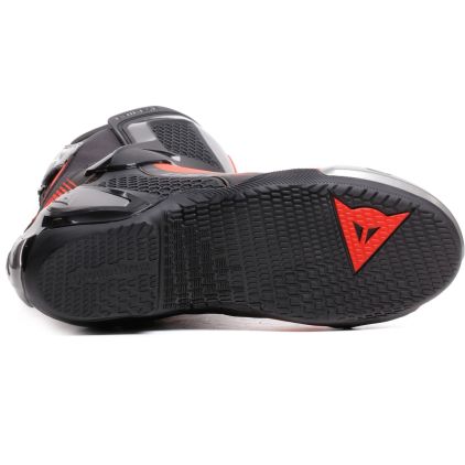 Dainese Torque 4 Black Red Fluo Motorcycle Boots - Chromeburner