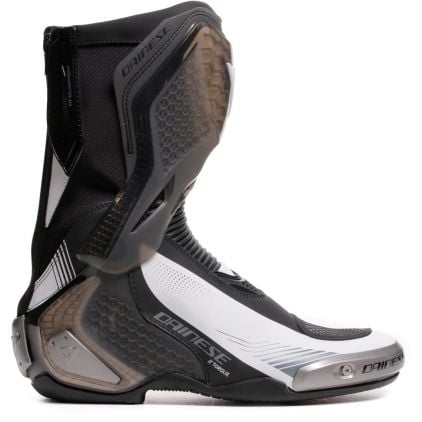Dainese Torque 4 S Black White Motorcycle Boots - Chromeburner