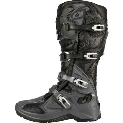 O'NEAL RMX Pro Black Grey Motocross Boots - Chromeburner