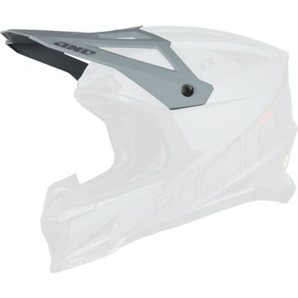 One Industries X-297 Horizon Grey Motocross Helmet - Chromeburner