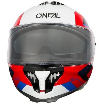 O'NEAL Challenger EXO V.25 White Red Blue Full Face Helmet