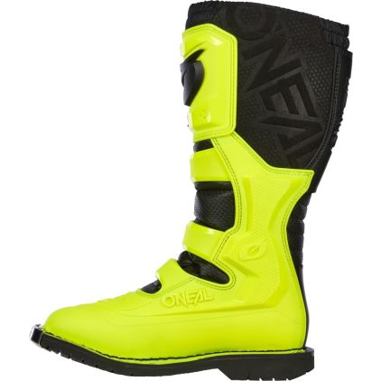 O'NEAL Rider Pro 2 Black Neon Yellow Motocross Boots - Chromeburner