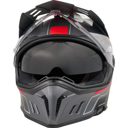 O'NEAL Sierra RS Echo Black Red Full Face Adventure Helmet
