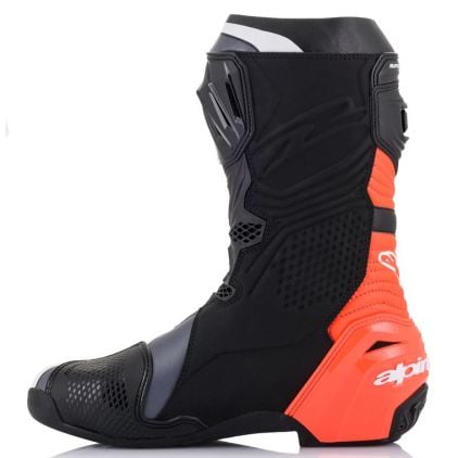 Alpinestars Supertech R 2021 Black Red Fluo White Gray - Chromeburner
