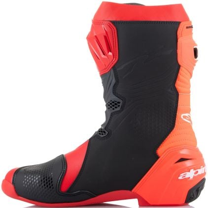 Alpinestars Supertech R Vented Boots Bright Red Red Fluo