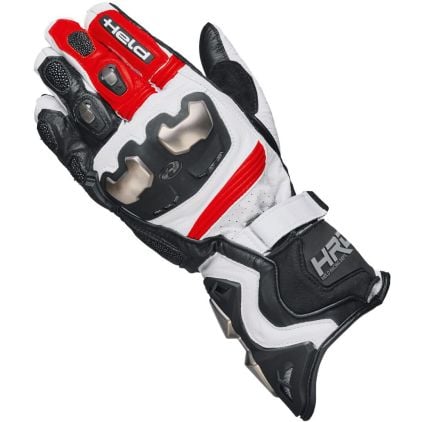 Held Titan XR2 Black White Red Gloves - Chromeburner