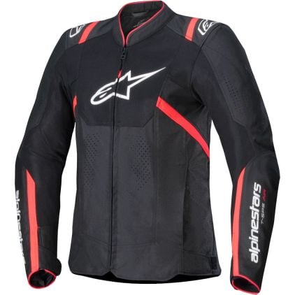 Alpinestars Stella T-SPS Air V2 Schwarz Diva Rosa Damen Motorrad