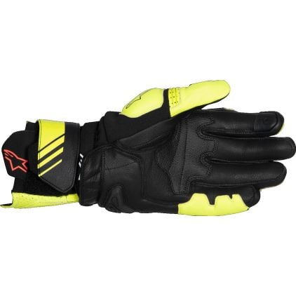 Alpinestars GP Plus R V3 Yellow Fluo Black Leather Motorcycle
