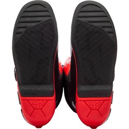 FOX Comp Motocross Boots - Chromeburner