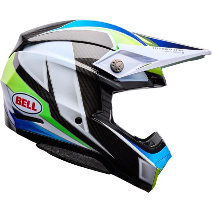 Bell Moto-10 Spherical Grid Motocross Helmet - Chromeburner