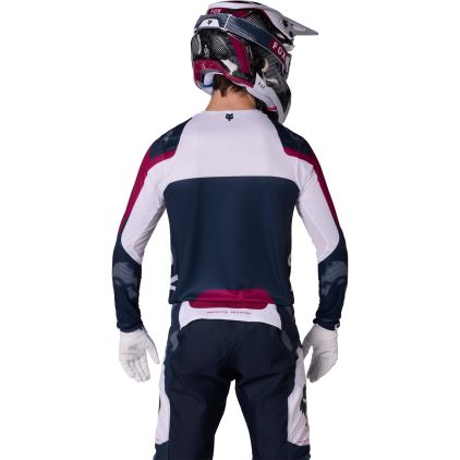 FOX Flexair Tactile Motocross Jersey - Chromeburner