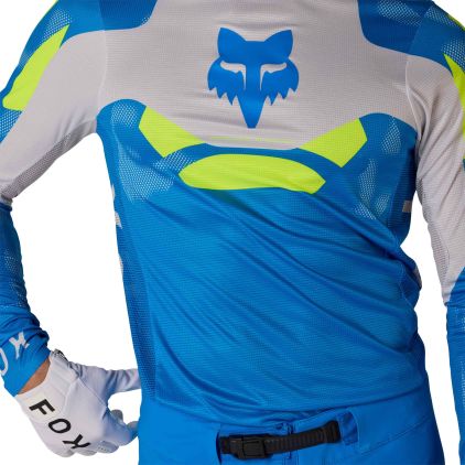 FOX Flexair Tactile Motocross Jersey - Chromeburner