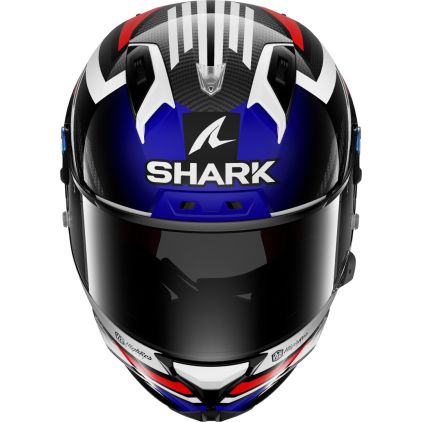SHARK Aeron-Gp Fim Racing #1 Firstlap Carbon Blue Red DBR