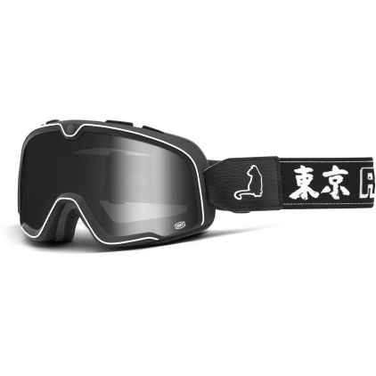 100% Barstow Roars Japan Motocross Goggles - Chromeburner