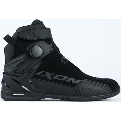 Ixon Bull 2 WP Black Motorcycle Shoes - Chromeburner